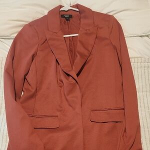 Simply Vera Vera Wang Terracotta Blazer